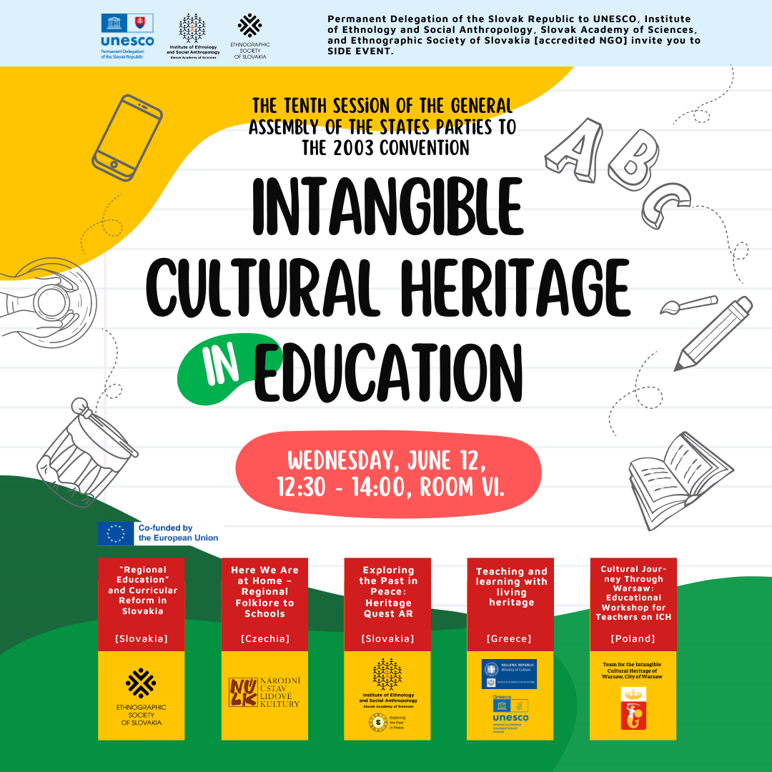 Intangible Cultural Heritage in Education